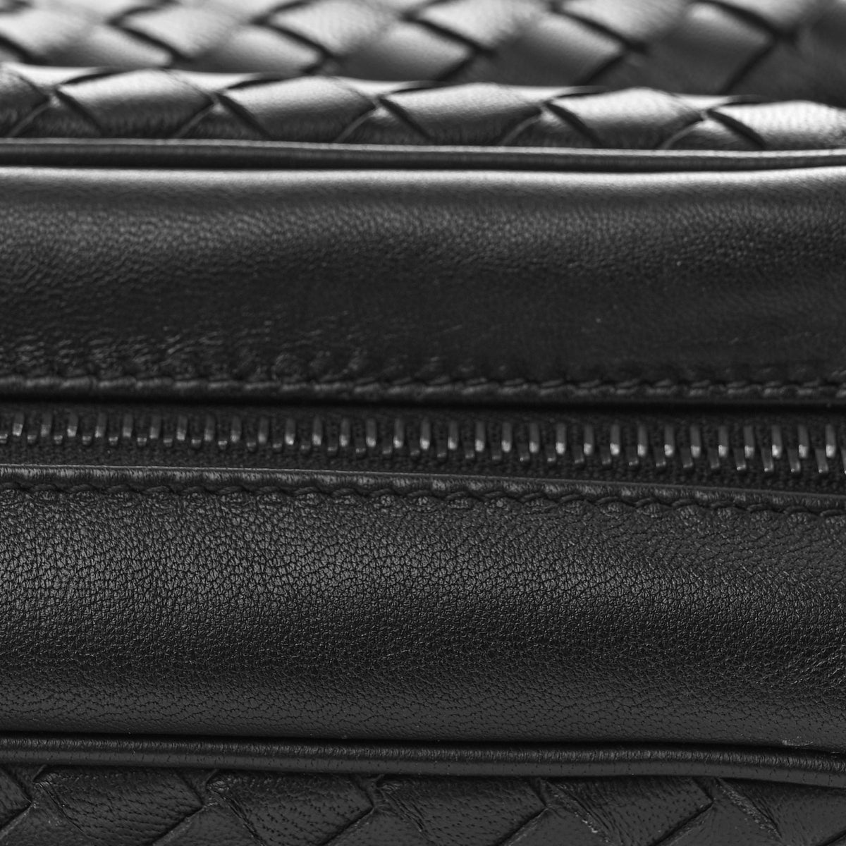 Bottega Veneta Nappa Intrecciato Messenger Bag Black 13 of 13