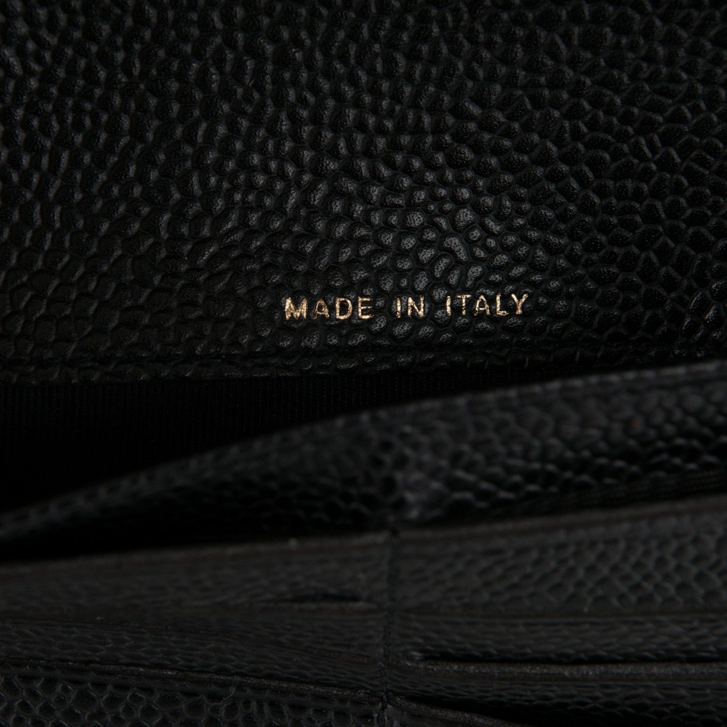 Chanel Caviar Quilted Large Flap Wallet Black 7 of 8