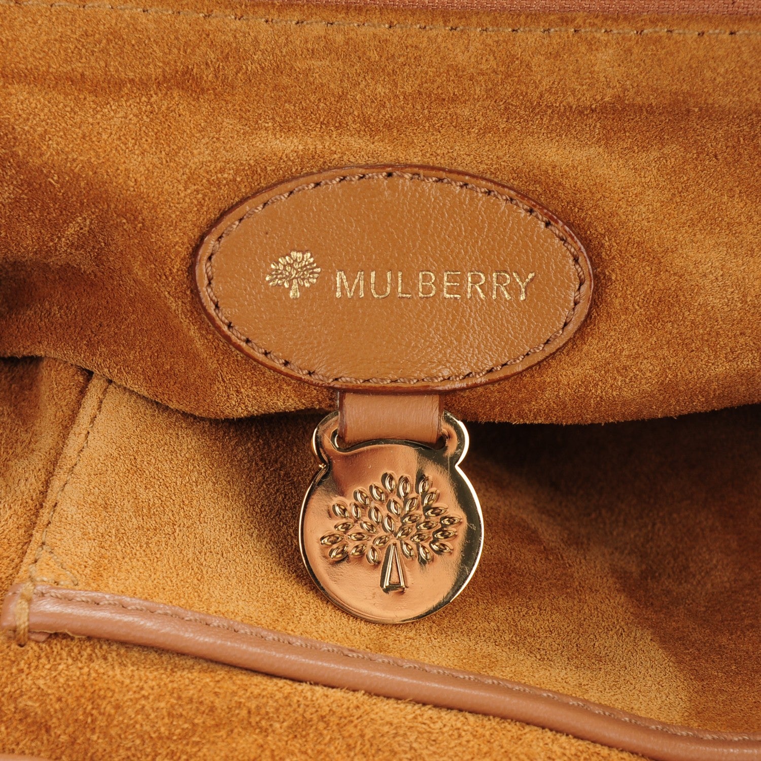 Mulberry Nappa Quilted Medium Alexa Deer Brown 6 of 9