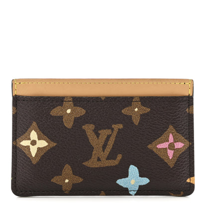 Louis Vuitton Monogram Craggy Card Holder Chocolate 1 of 7