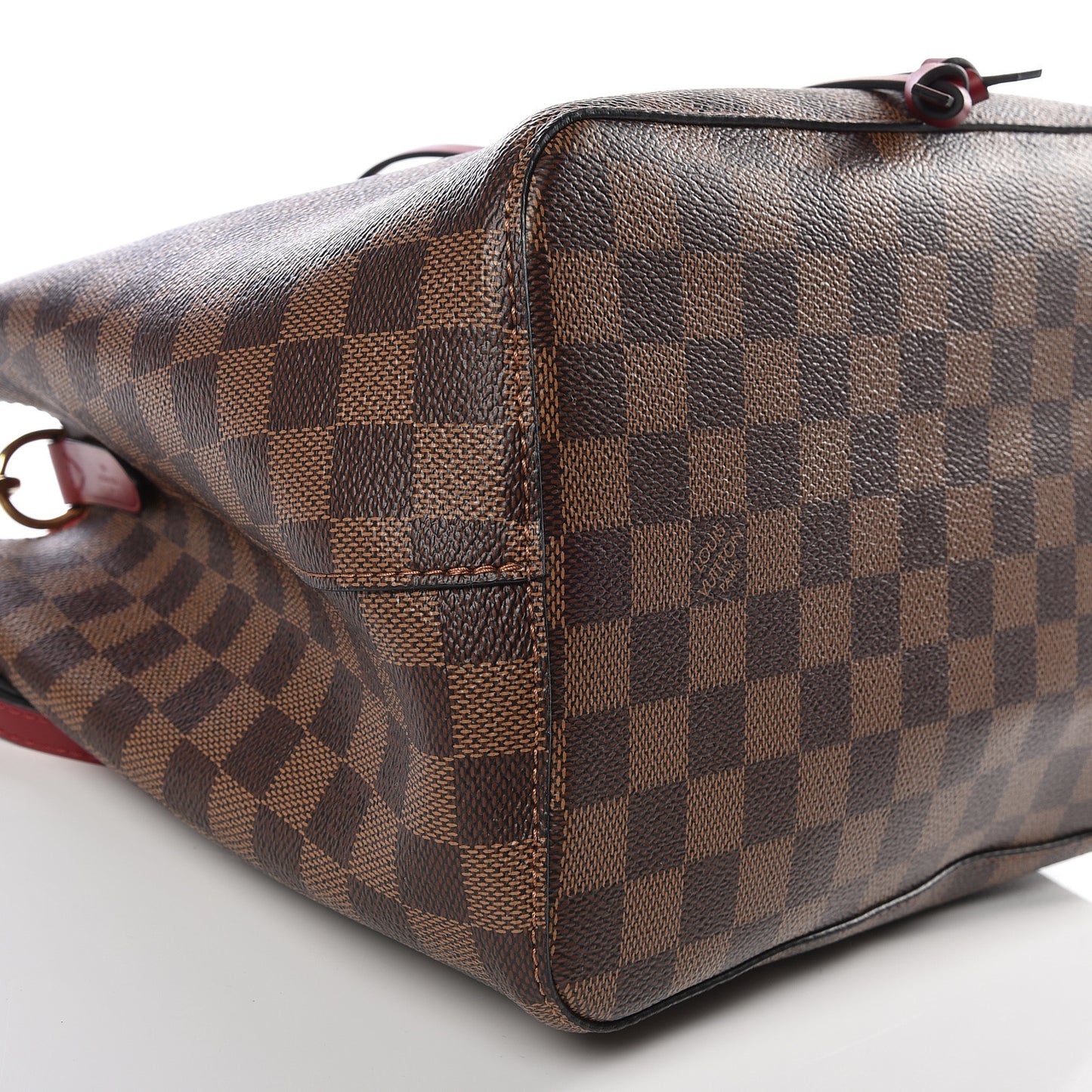 Damier Ebene Neonoe MM Cherry Berry