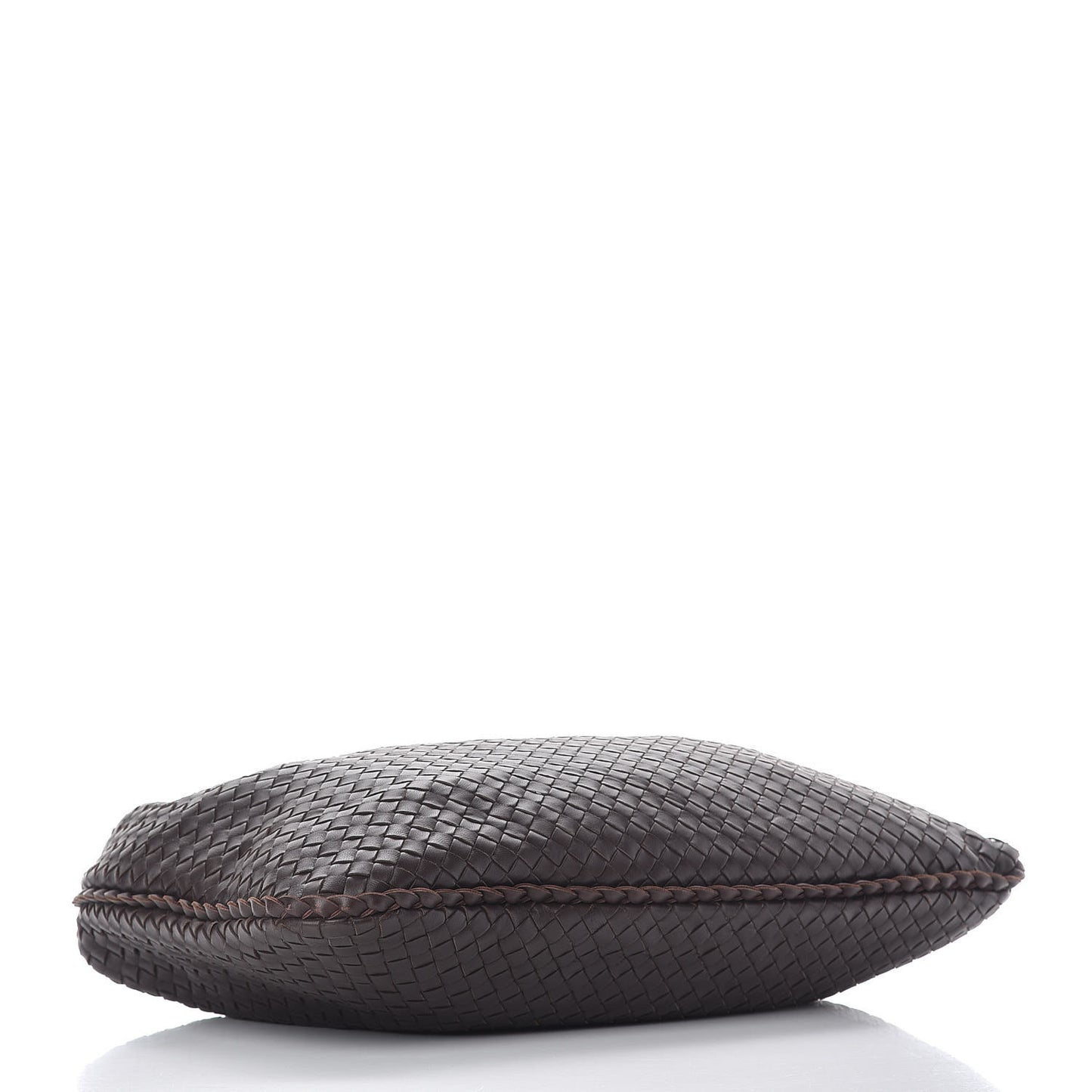 Nappa Intrecciato Large Veneta Hobo Ebano