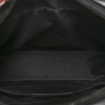 Saint Laurent Calfskin Matelasse Monogram Monochrome Lou Camera Bag Black 5 of 11