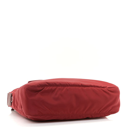Prada Nylon Vela Messenger Bag Fuoco 4 of 8