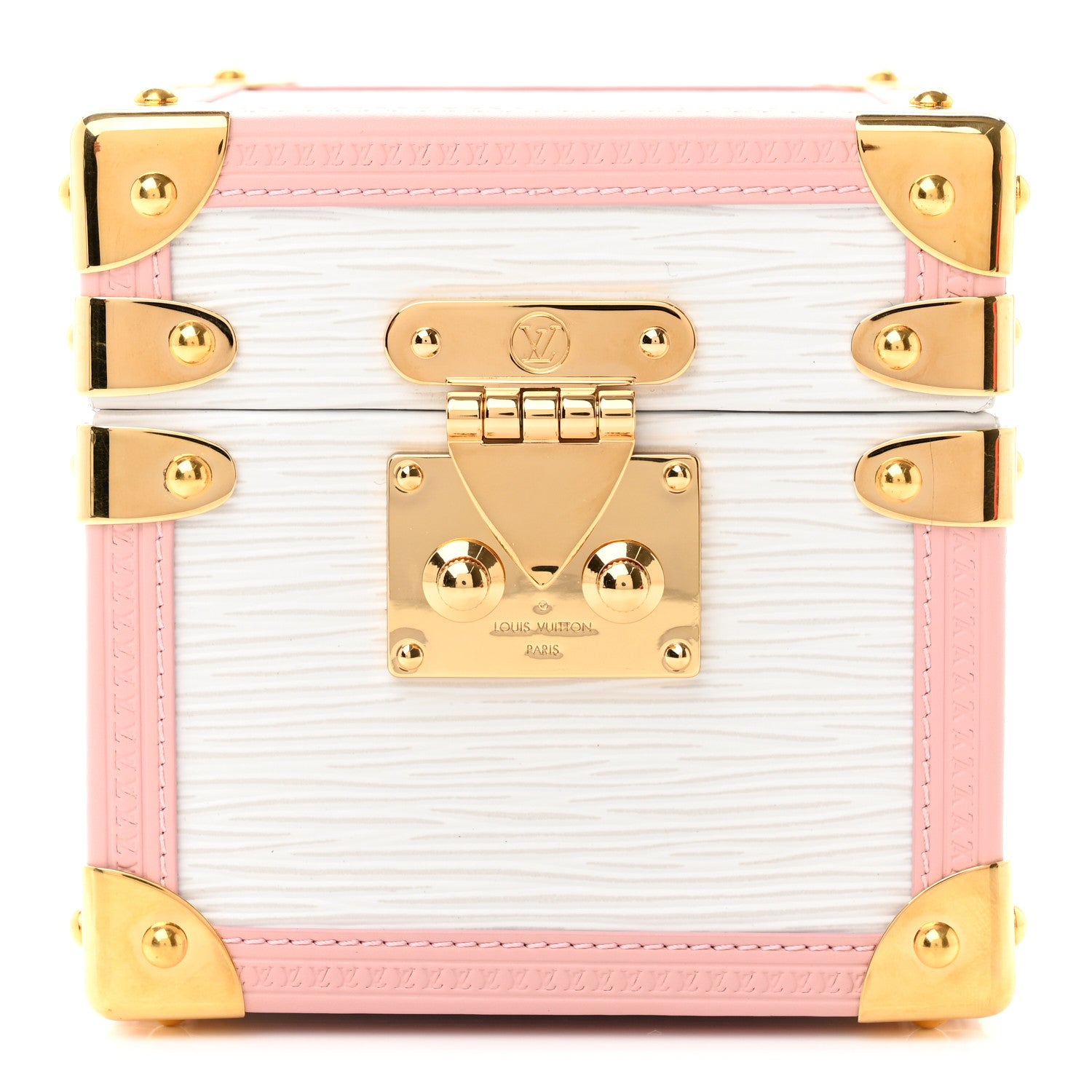 Louis Vuitton Epi Vivienne Music Box Rose Ballerine White 1 of 8