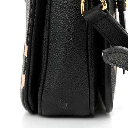 Louis Vuitton Empreinte Monogram Giant Pochette Metis Black Beige 10 of 11