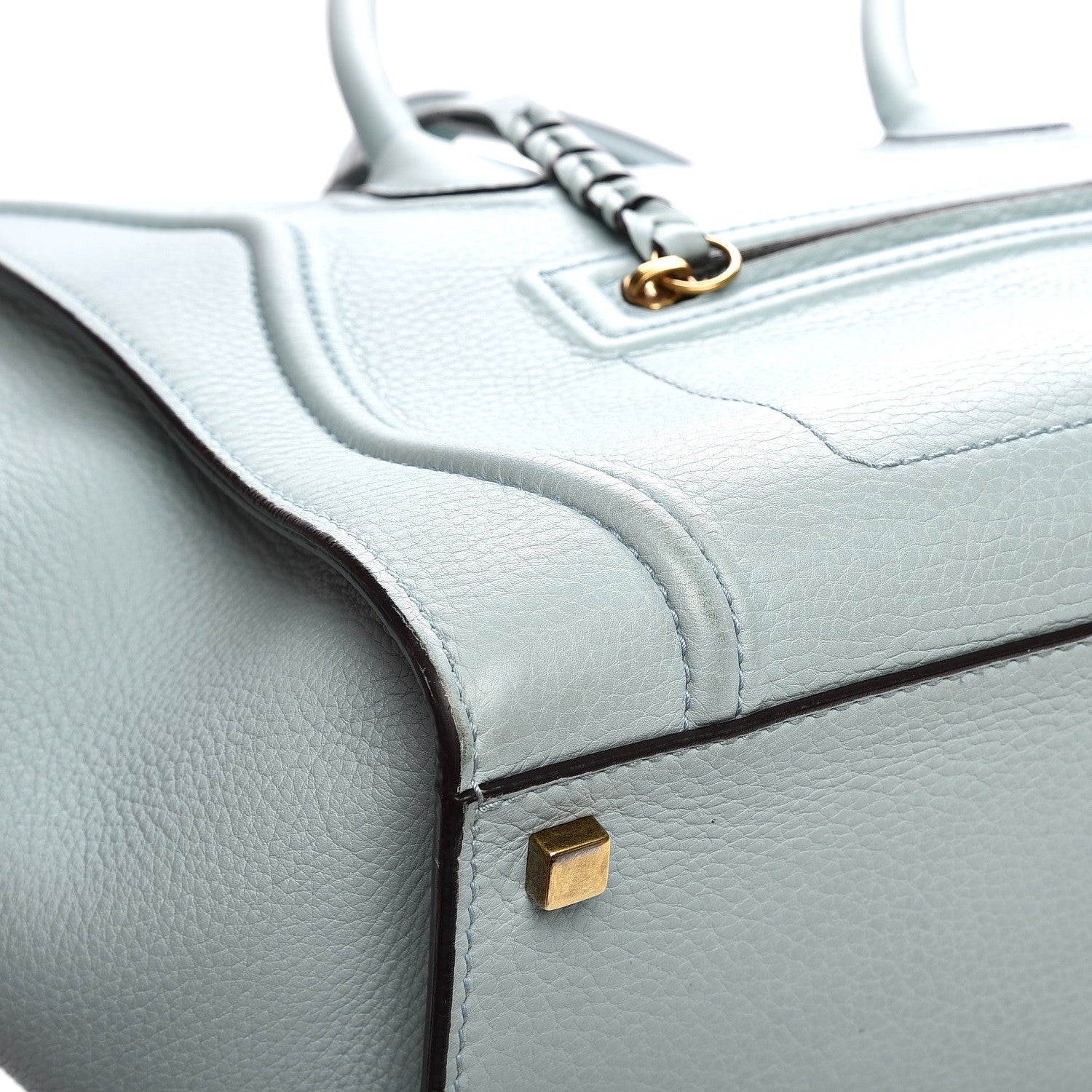 Celine Supple Calfskin Medium Phantom Luggage Glacier 19 of 23
