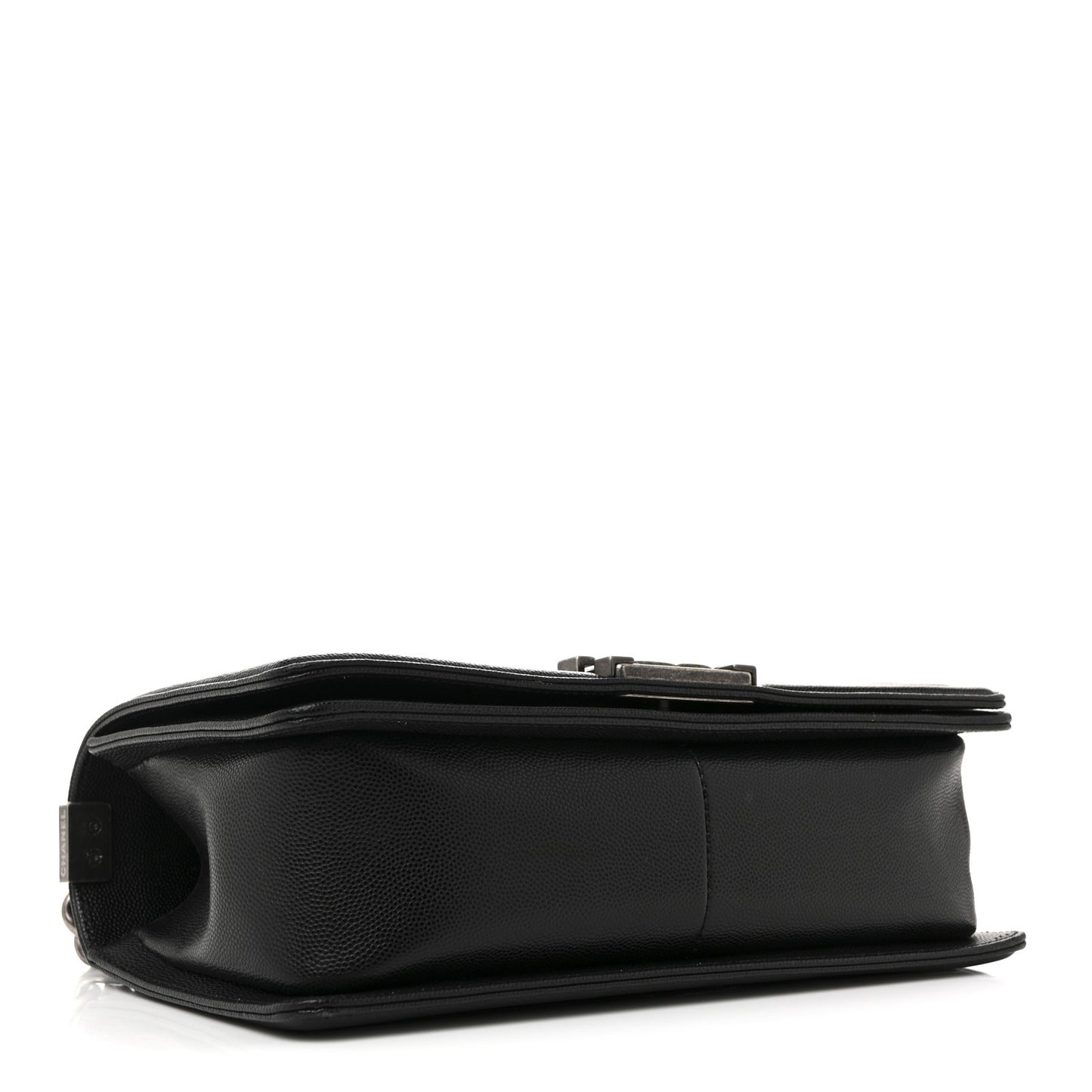 Caviar Quilted Medium Boy Flap Black