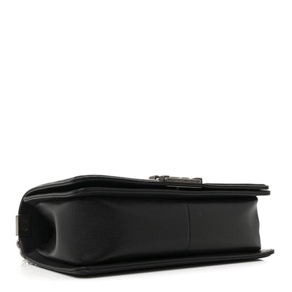 Chanel Caviar Quilted Medium Boy Flap Black 4 of 12
