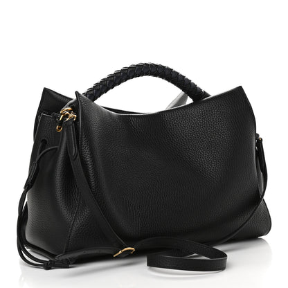 Mulberry Heavy Grain Iris Tote Midnight Black 3 of 8
