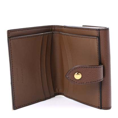 Burberry House Check Luna French Wallet Brown 6 of 11