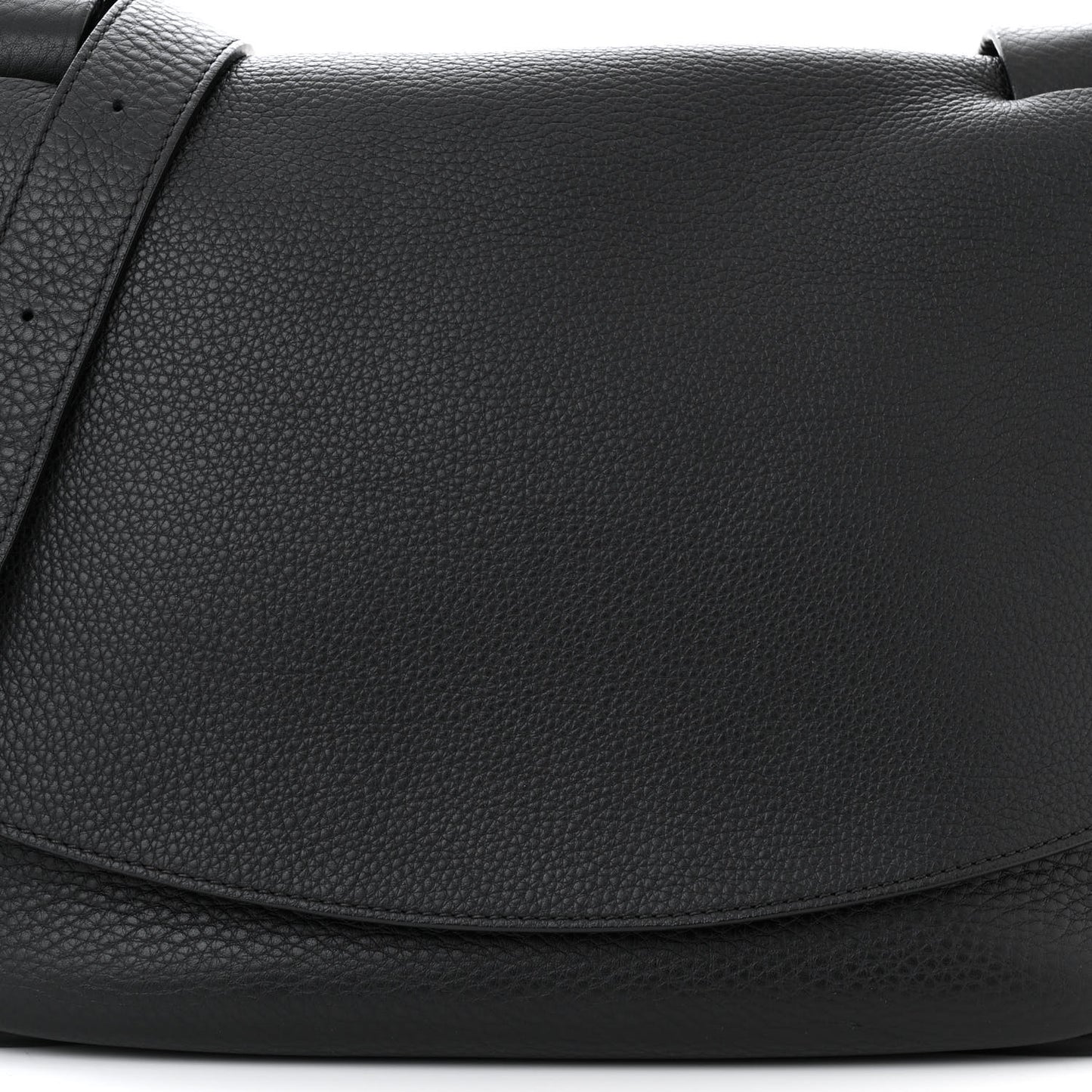 Calfskin Small Mail Bag Black