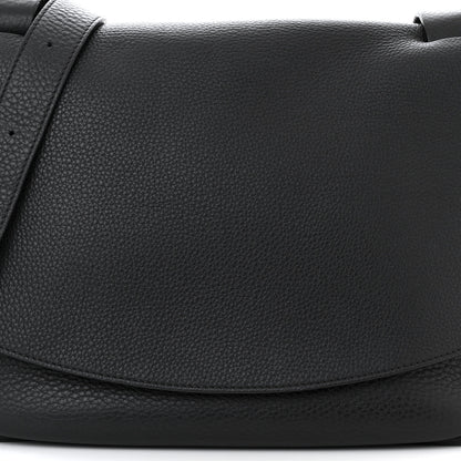The Row Calfskin Small Mail Bag Black 7 of 11