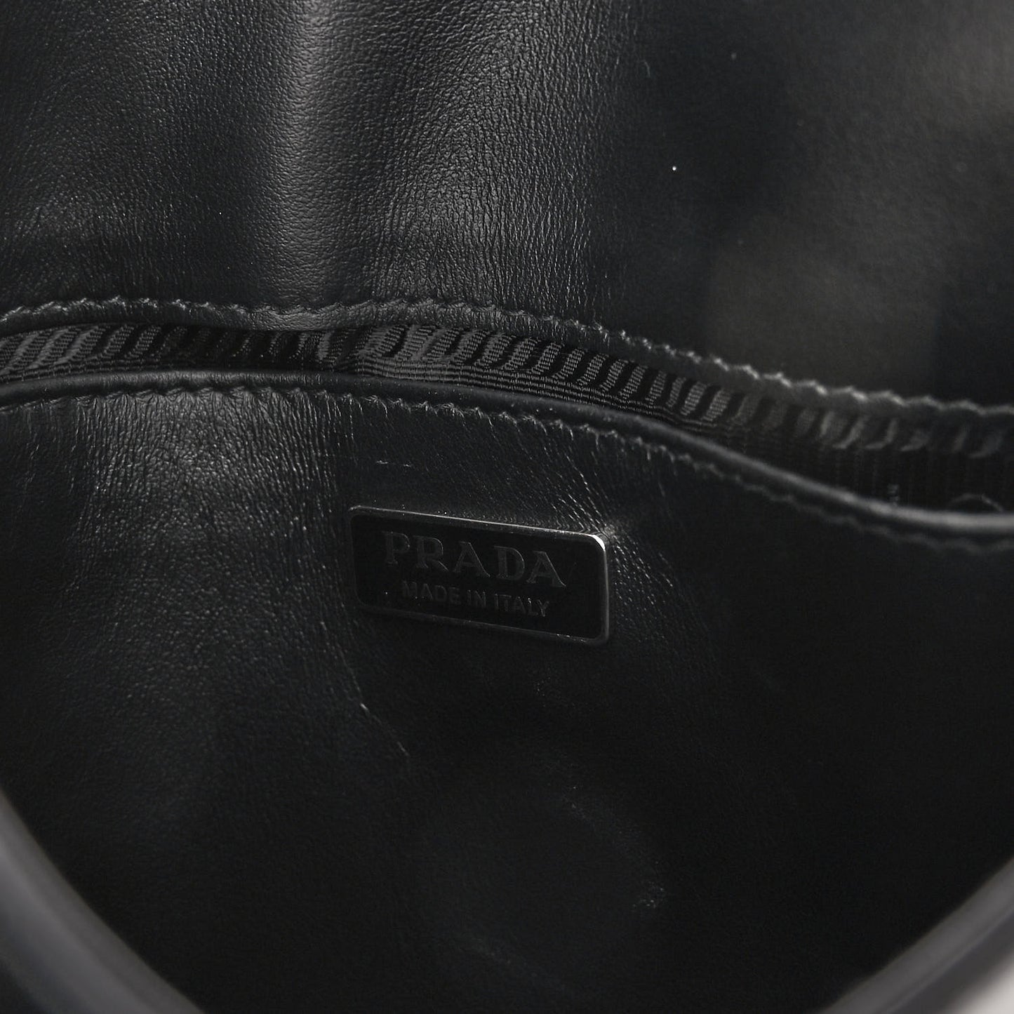 Spazzolato Cleo Flap Shoulder Bag Black