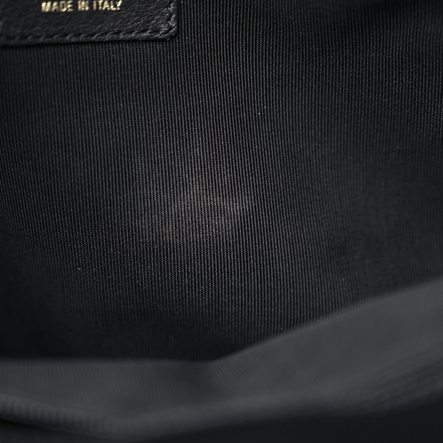 Calfskin Tall Cerf Tote Black