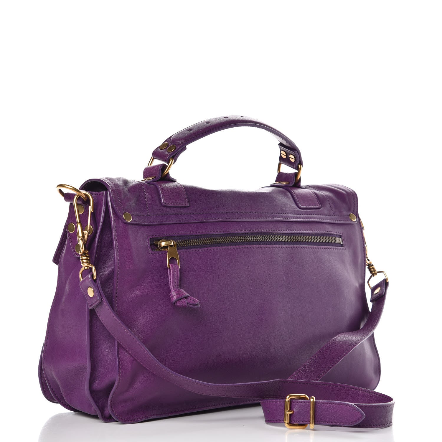 Proenza Schouler Lambskin Medium PS1 Satchel Veruca Salt 4 of 13