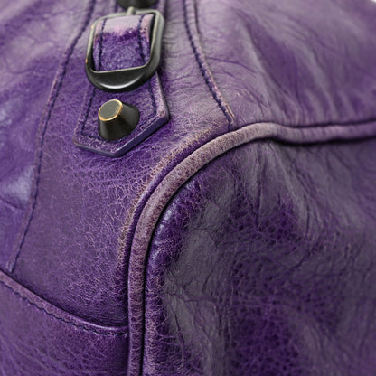Balenciaga Agneau Classic Hardware Velo Dark Violet 12 of 38