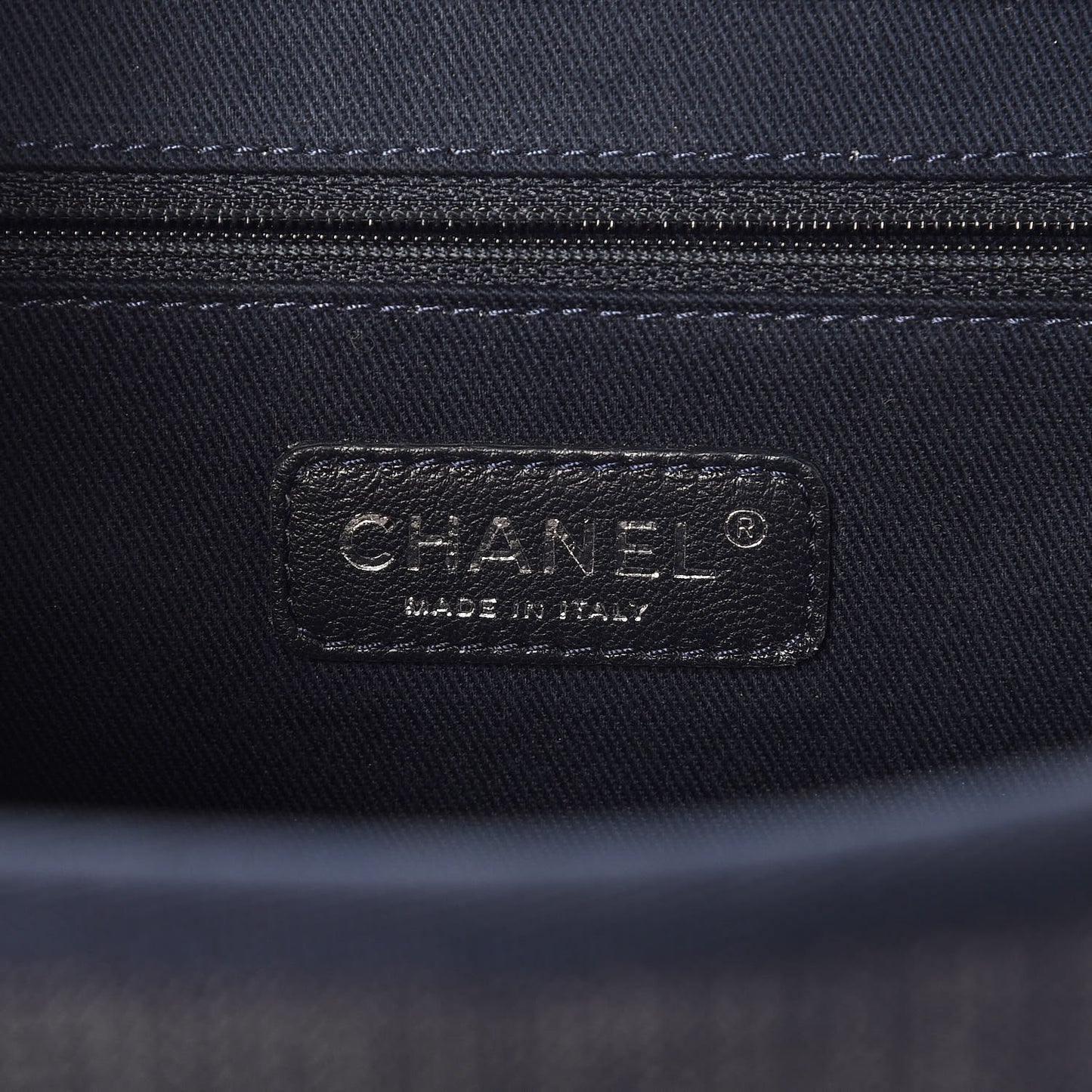 Denim Deauville Bowling Bag Dark Blue