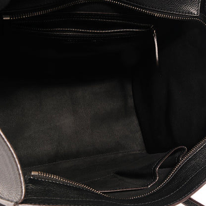 Celine Drummed Calfskin Mini Luggage Black 7 of 10