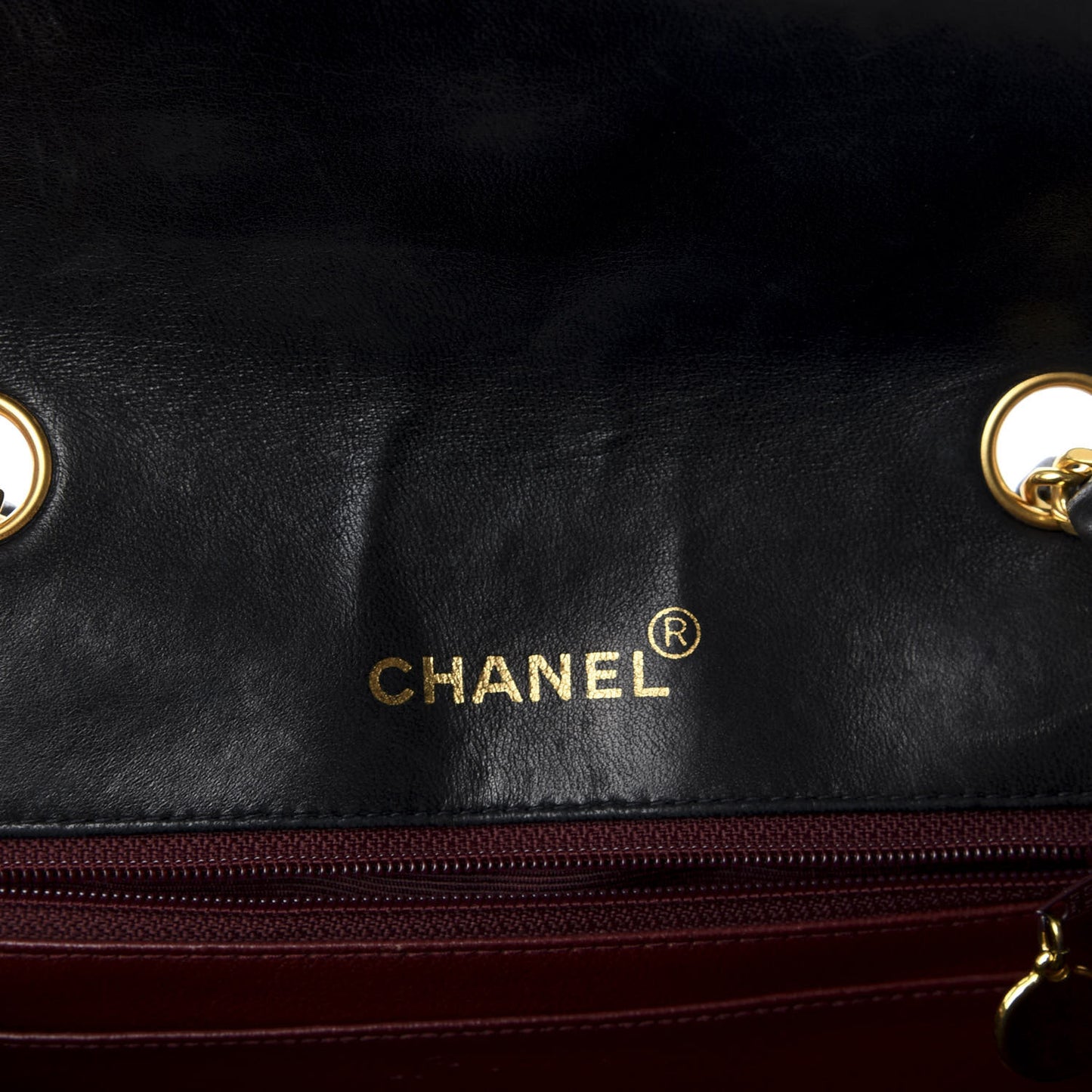 Lambskin Quilted Small Single Flap Bag Black