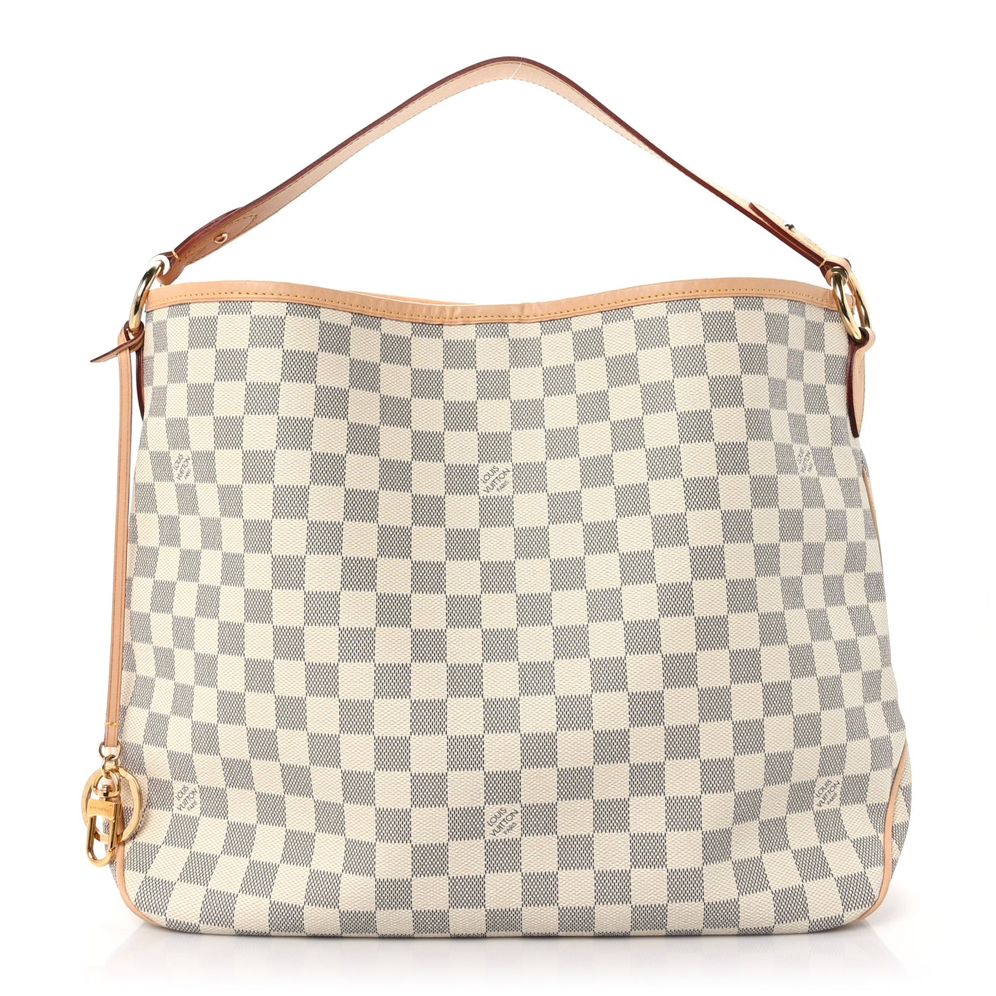 Damier Azur Delightful MM Rose Ballerine