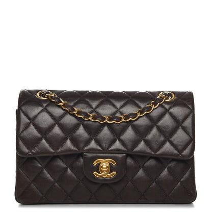 Chanel Lambskin Quilted Small Double Flap Black 1 of 17