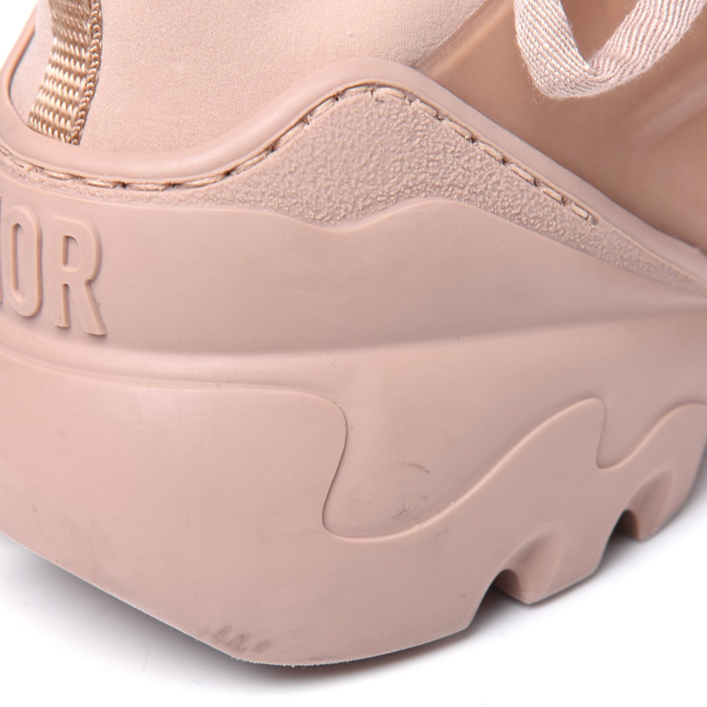 Neoprene Rubber Womens D-Connect Sneakers 36 Nude