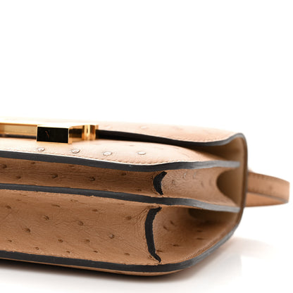 Hermes Ostrich Constance 18 Chai 10 of 11