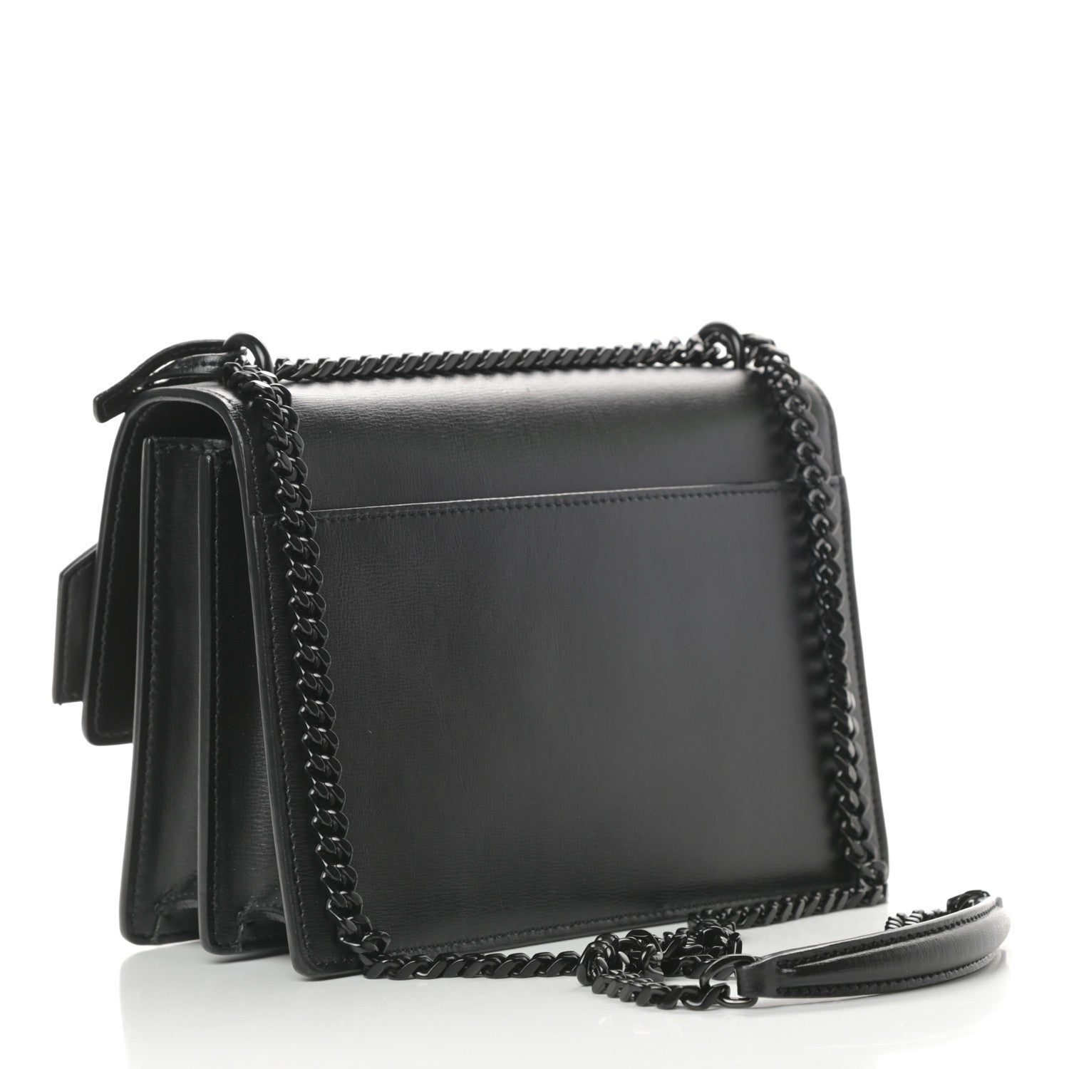 Saint Laurent Calfskin Medium Monogram Sunset Black 3 of 13