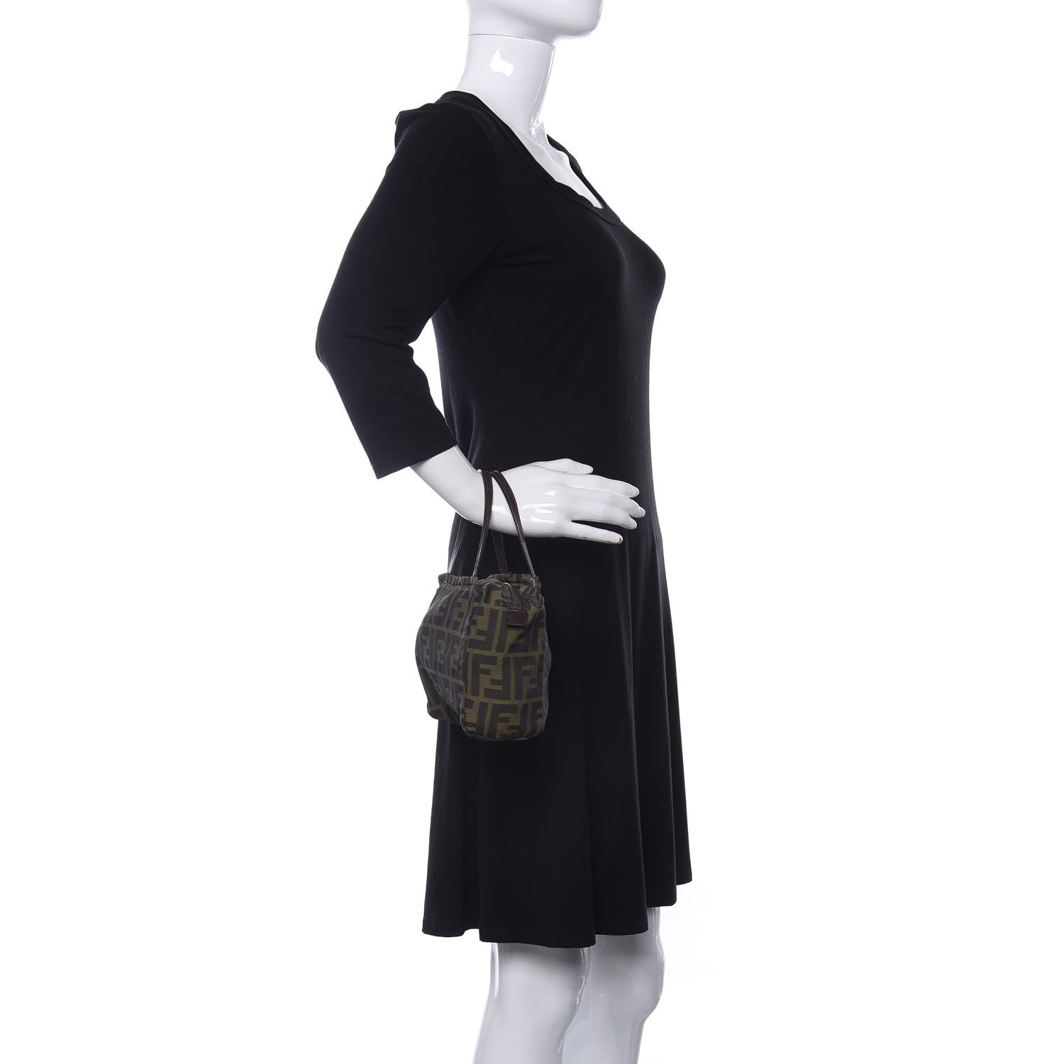 Fendi Zucca Tote Tobacco 2 of 10