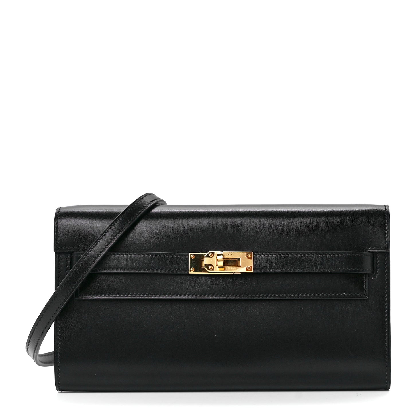 Box Kelly Wallet To Go Black