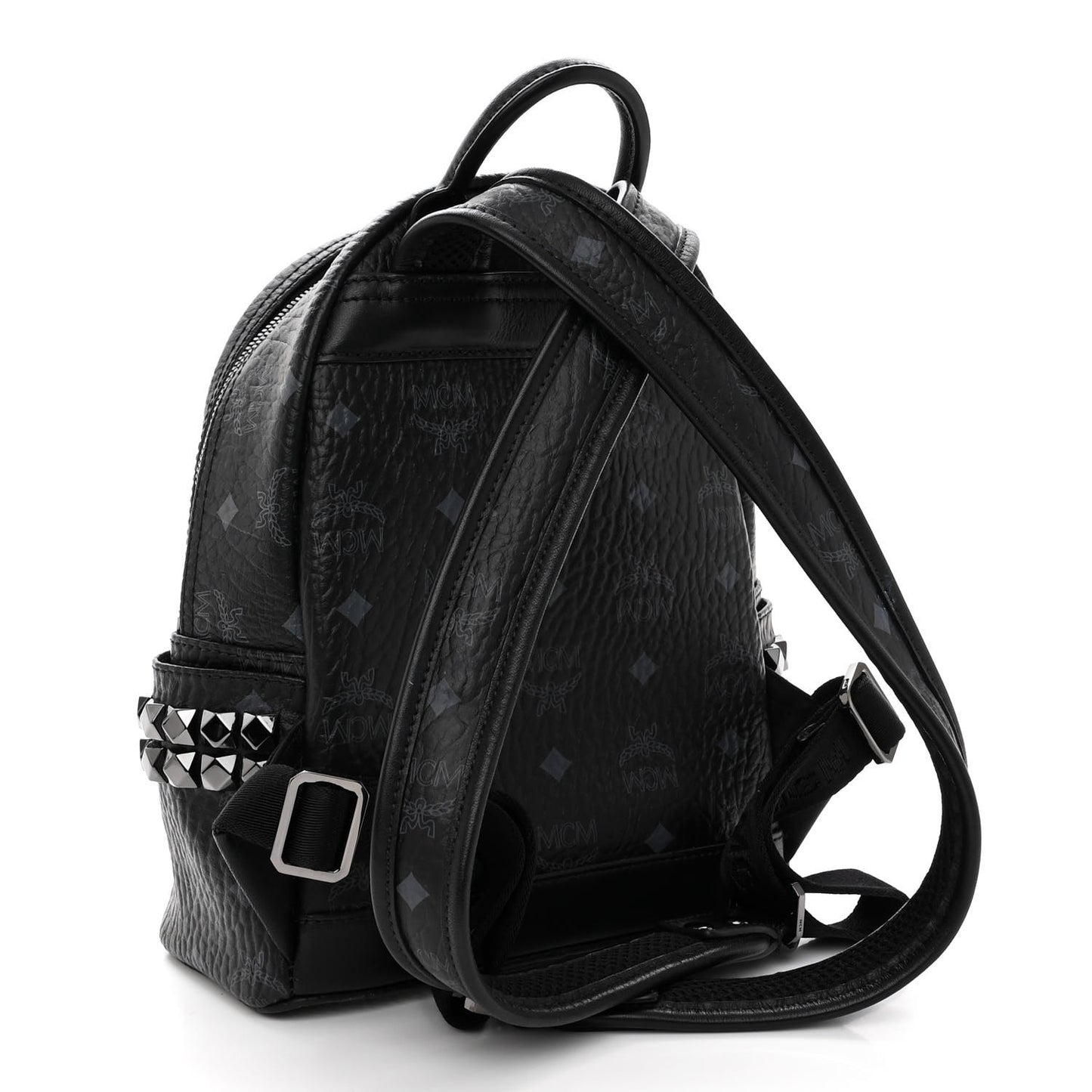 Visetos Side Stud Mini Stark Backpack Black Black