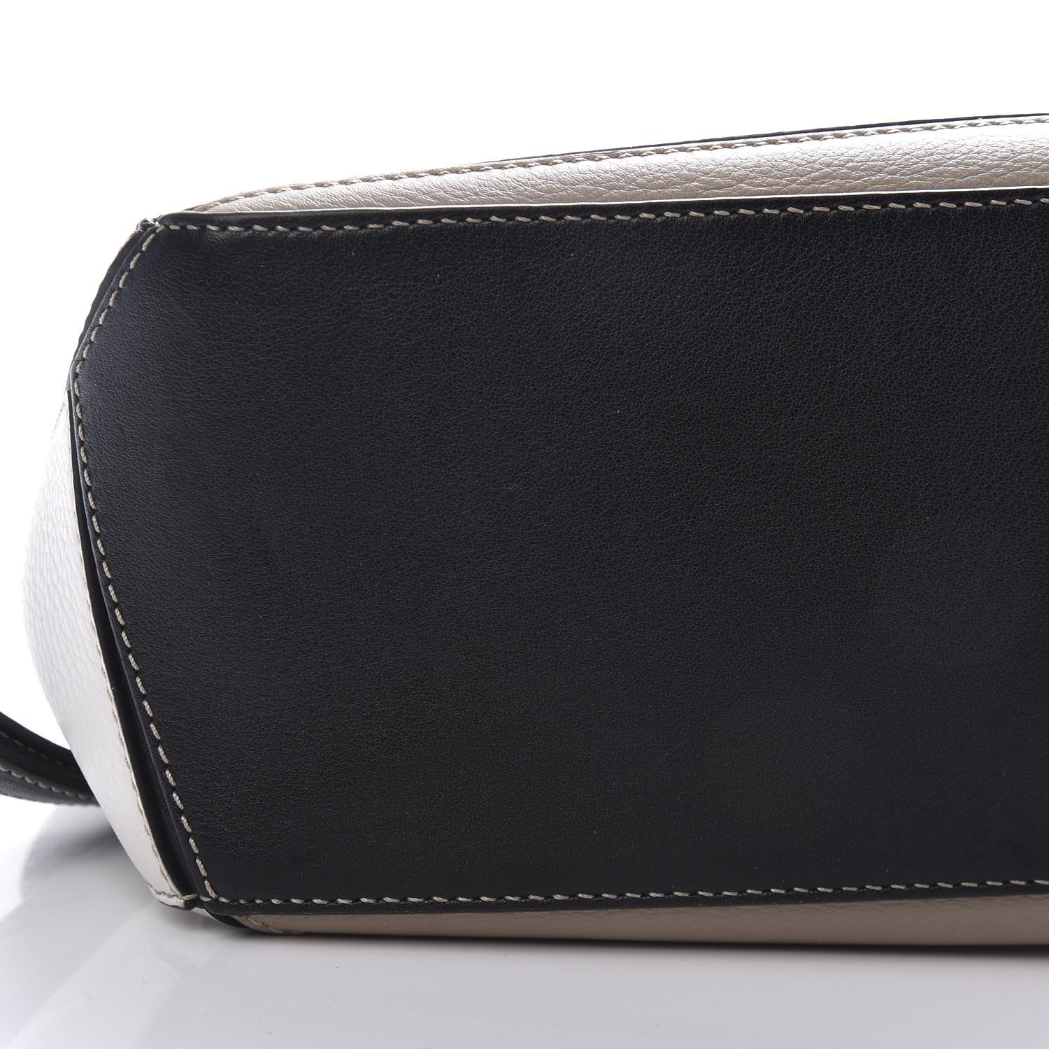 Loewe Calfskin Small Puzzle Bag Black Taupe 15 of 16