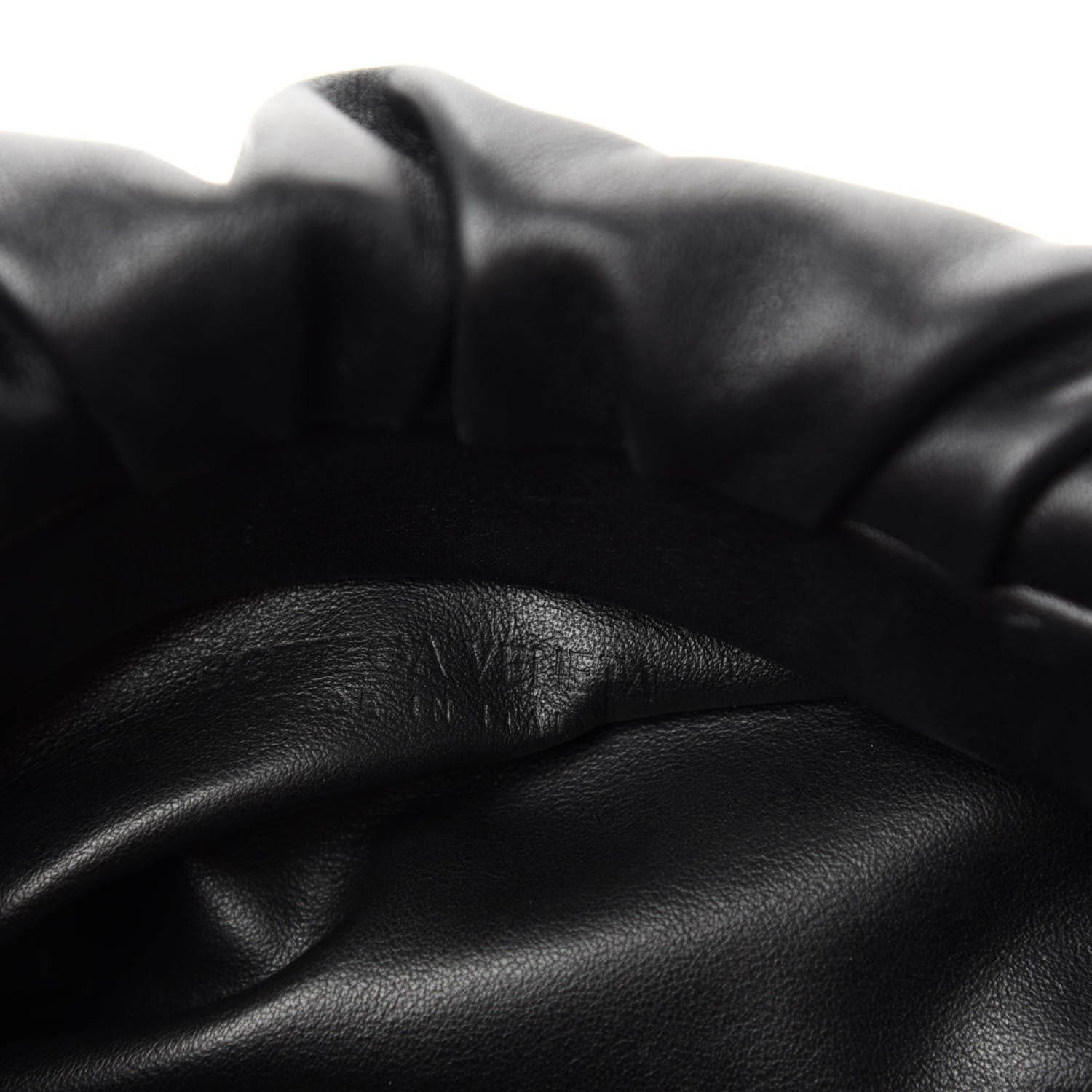 Bottega Veneta Calfskin The Pouch Chain Black 8 of 11