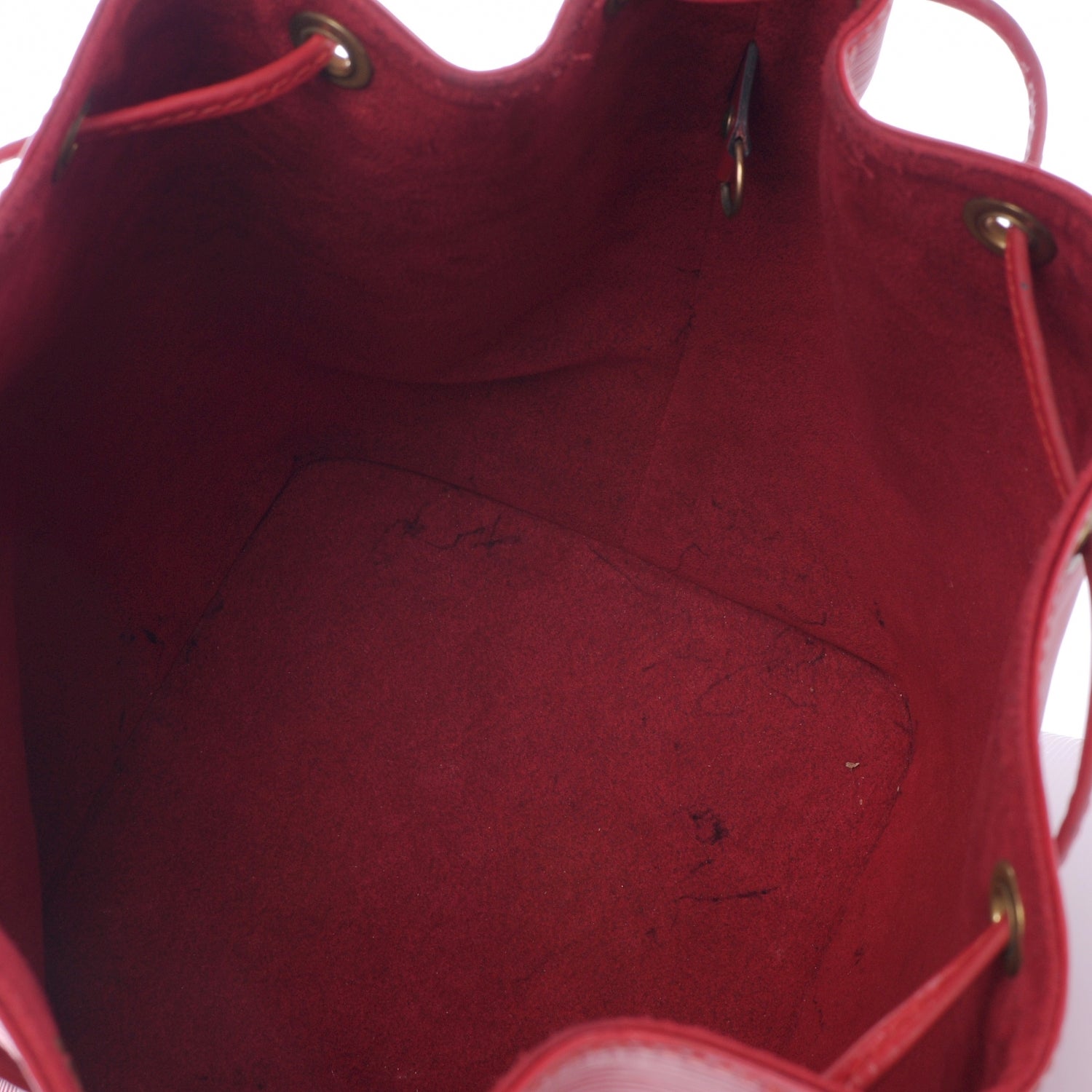 Louis Vuitton Epi Petit Noe Red 6 of 6