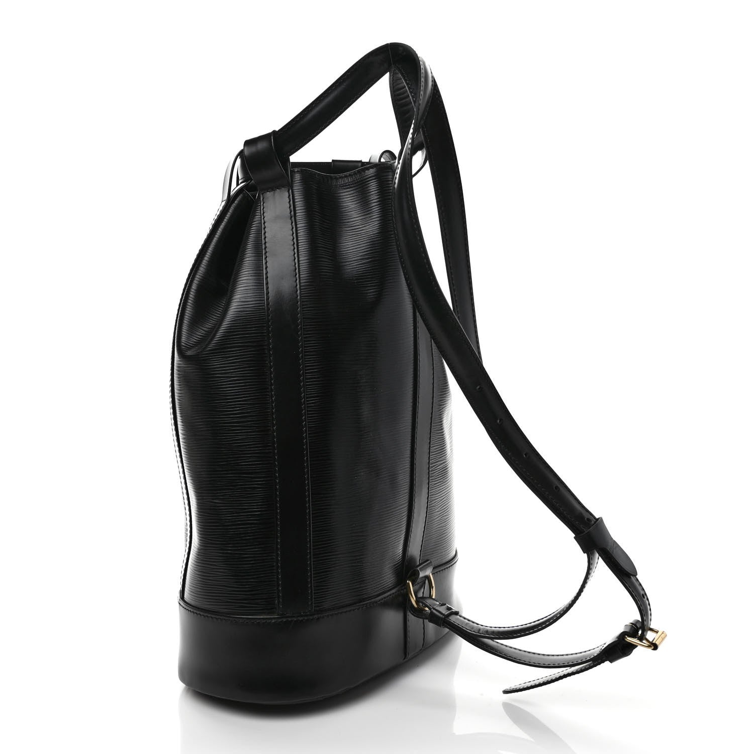 Louis Vuitton Epi Randonnee PM Black 3 of 12