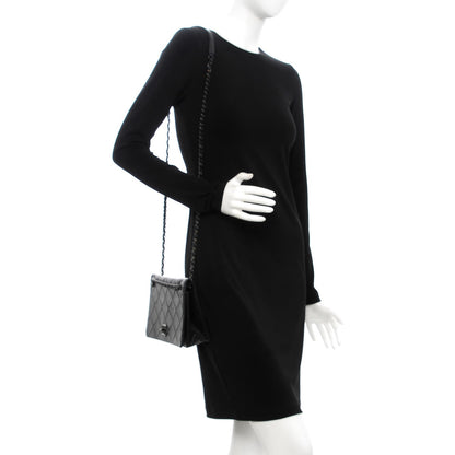 Chanel Calfskin Small Propeller Flap Black 2 of 9
