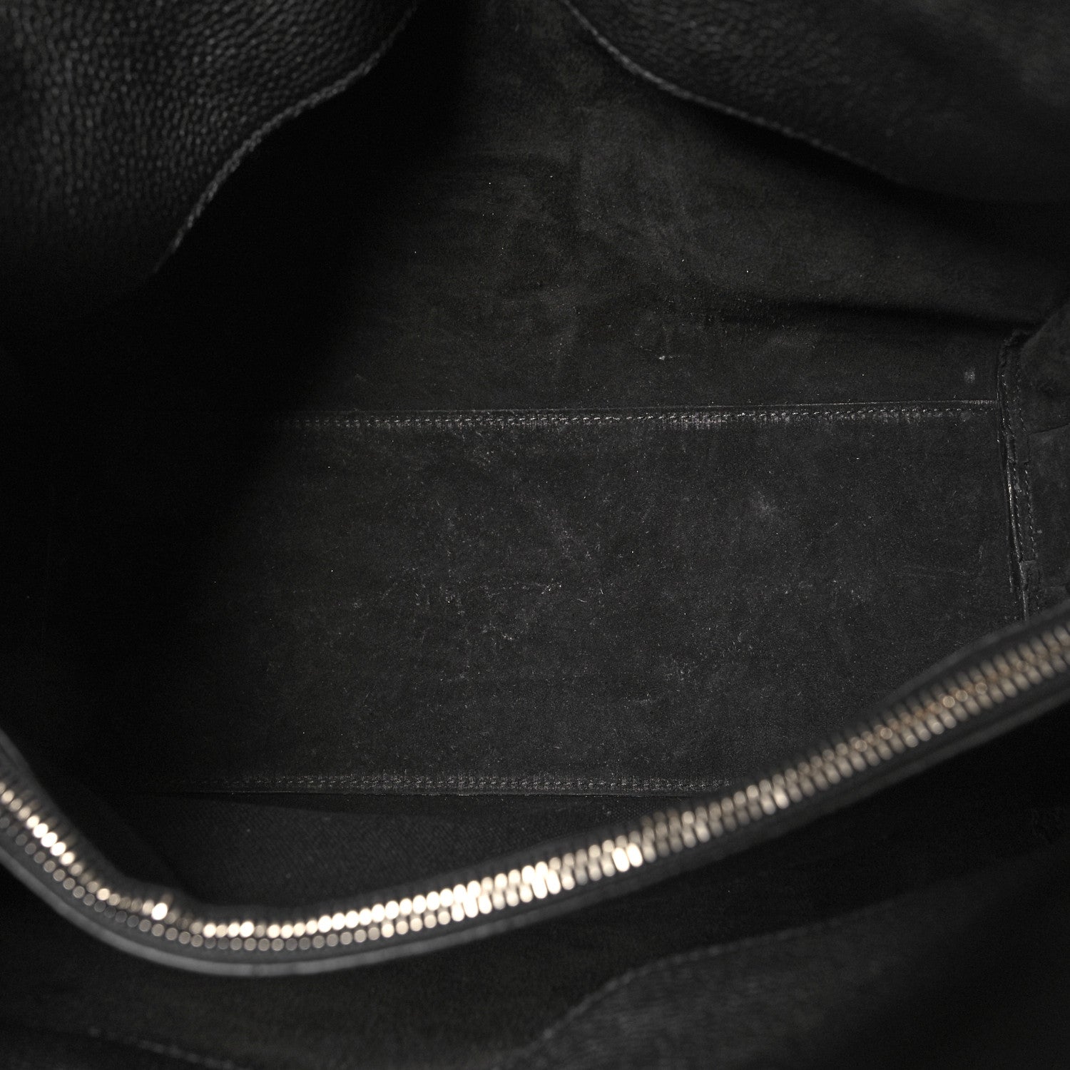 Saint Laurent Grained Calfskin Small Supple Sac De Jour Black 6 of 10