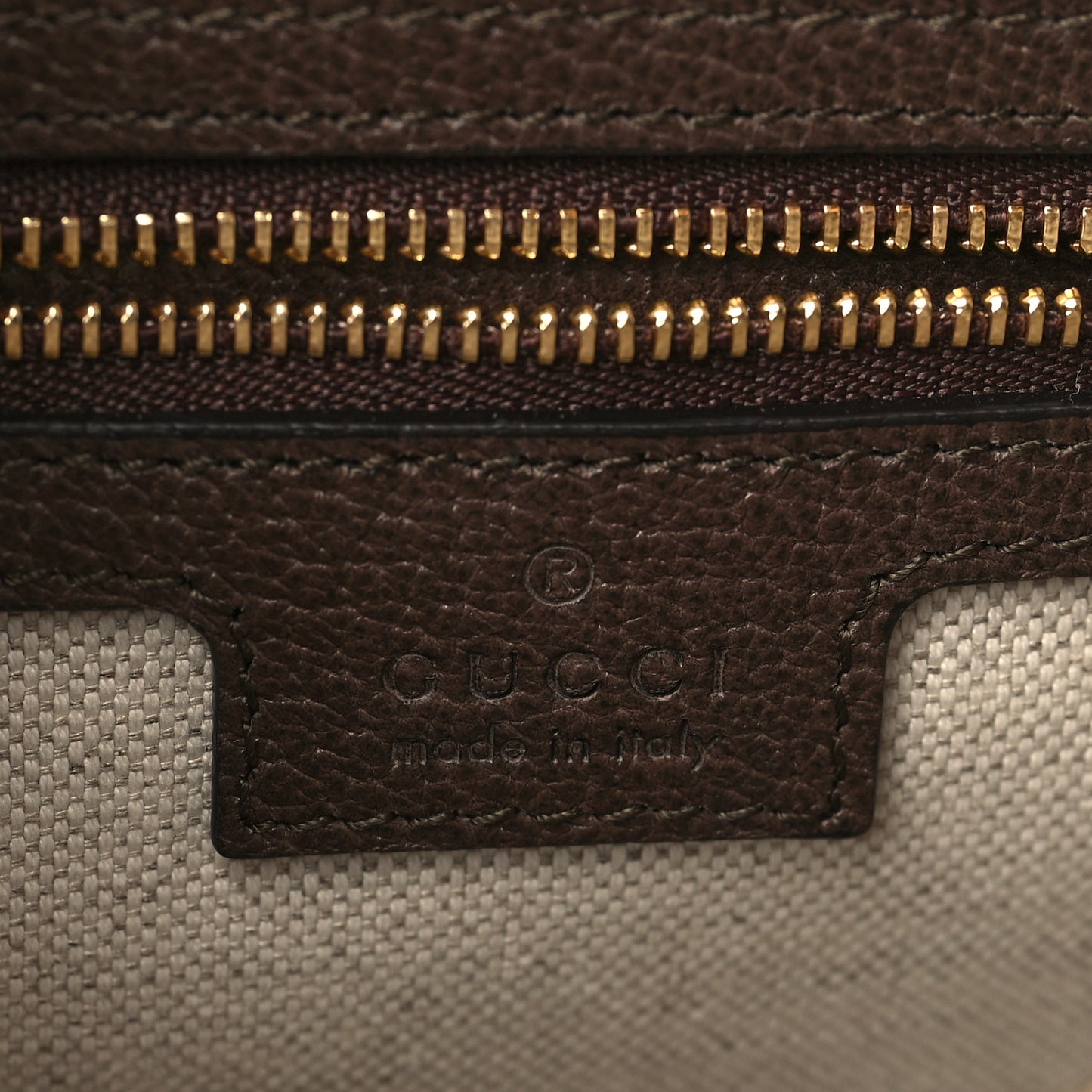 GG Supreme Monogram Textured Dollar Calfskin Web Studded Mini Ophidia Flap Shoulder Bag Beige Ebony New Acero