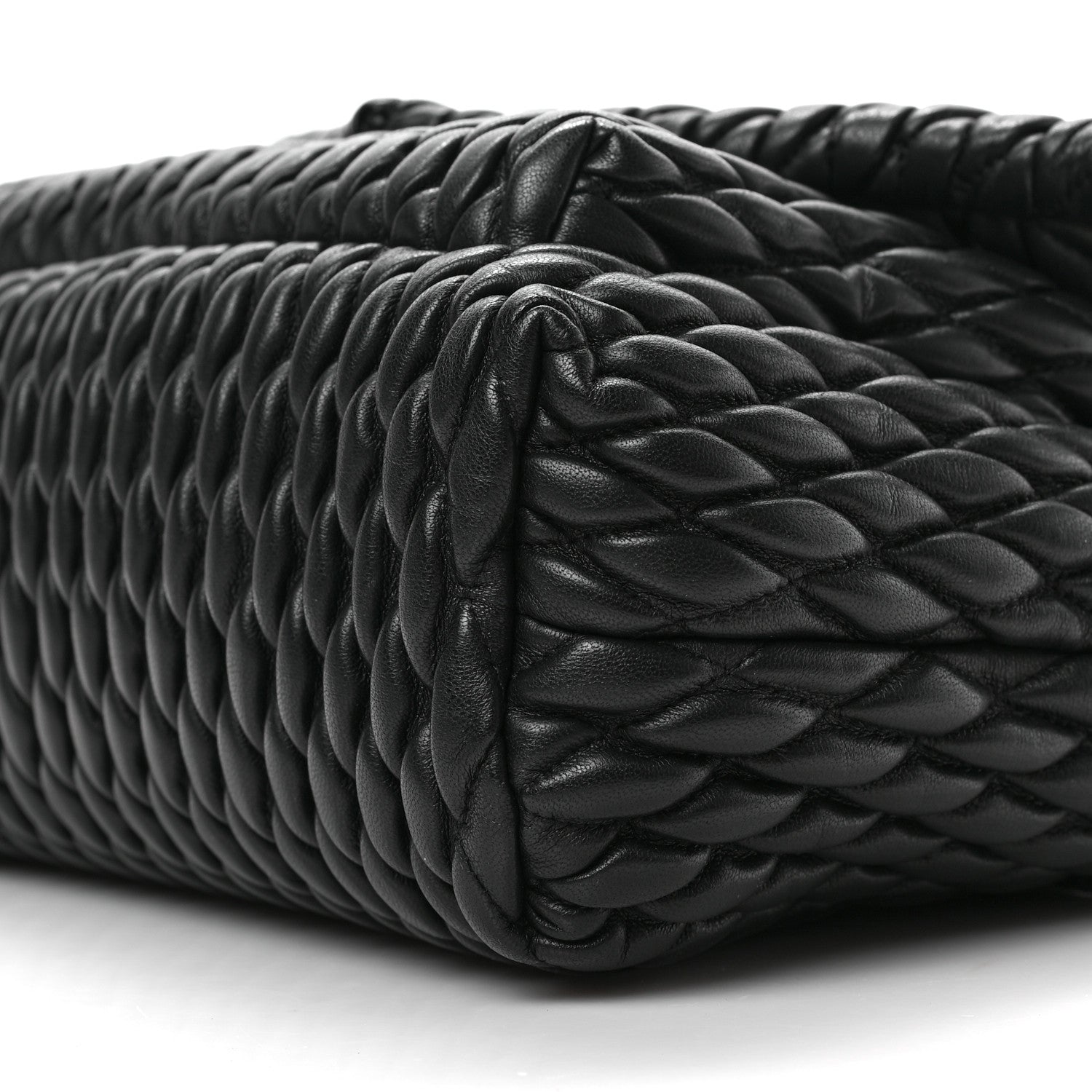 Proenza Schouler Lambskin Quilted PS Harris Small Shoulder Bag Black 7 of 10