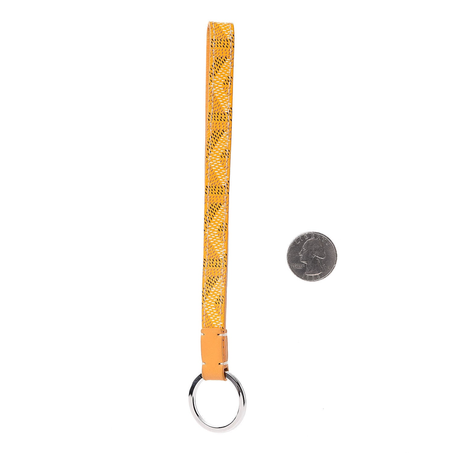 Goyard Goyardine Sesame Key Holder Yellow 2 of 2