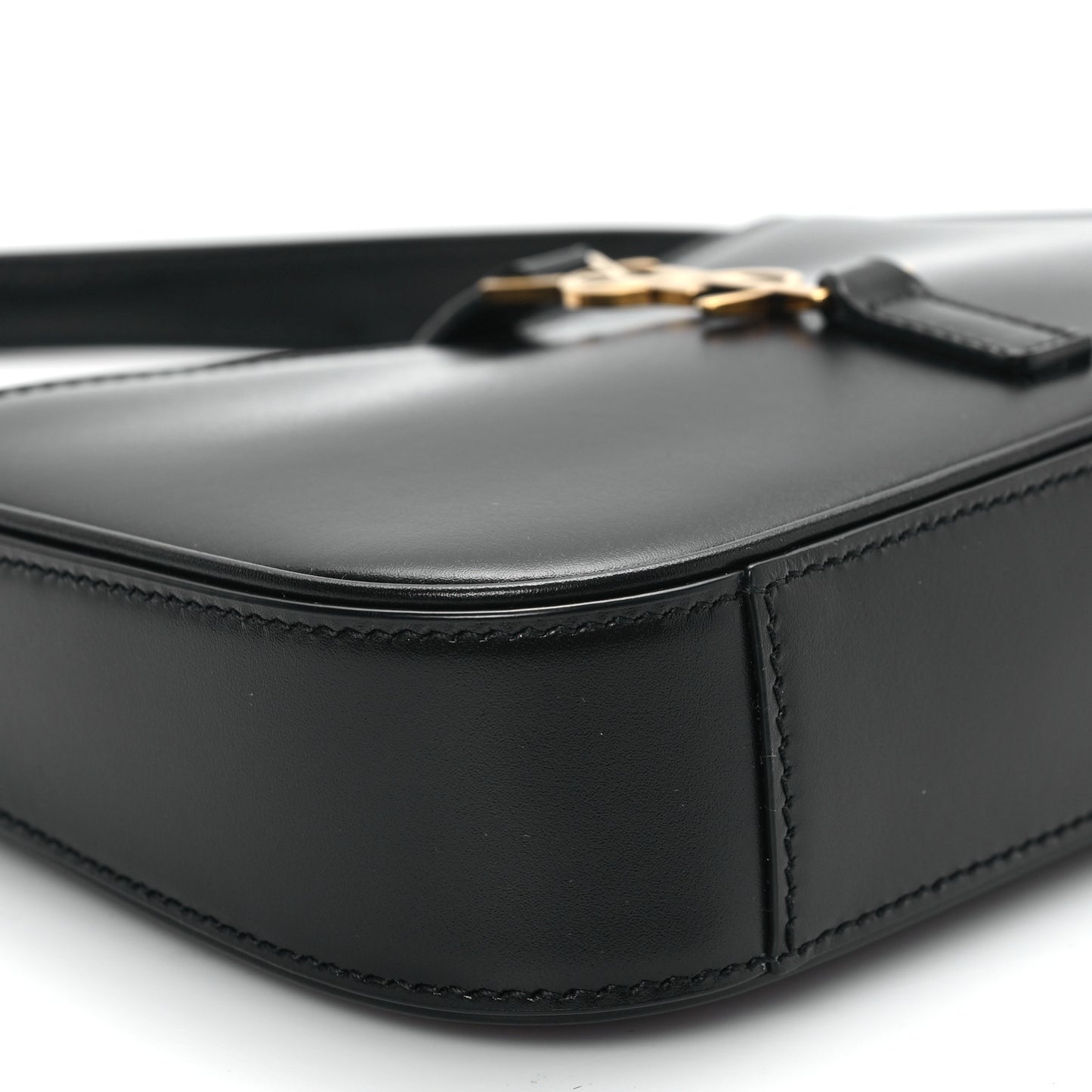 Smooth Calfskin Le 5 A 7 Mini Hobo Black
