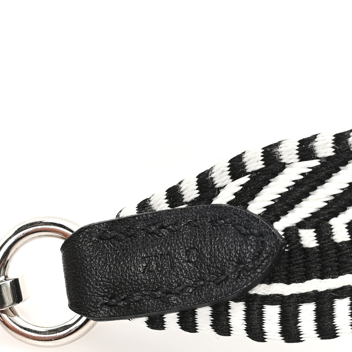 Toile Swift 25mm Sangle Cavale Shoulder Strap Black Ecru