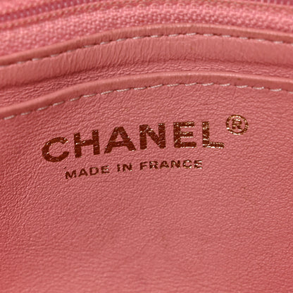 Chanel Tweed Braid Mini Flap White Pink 6 of 13