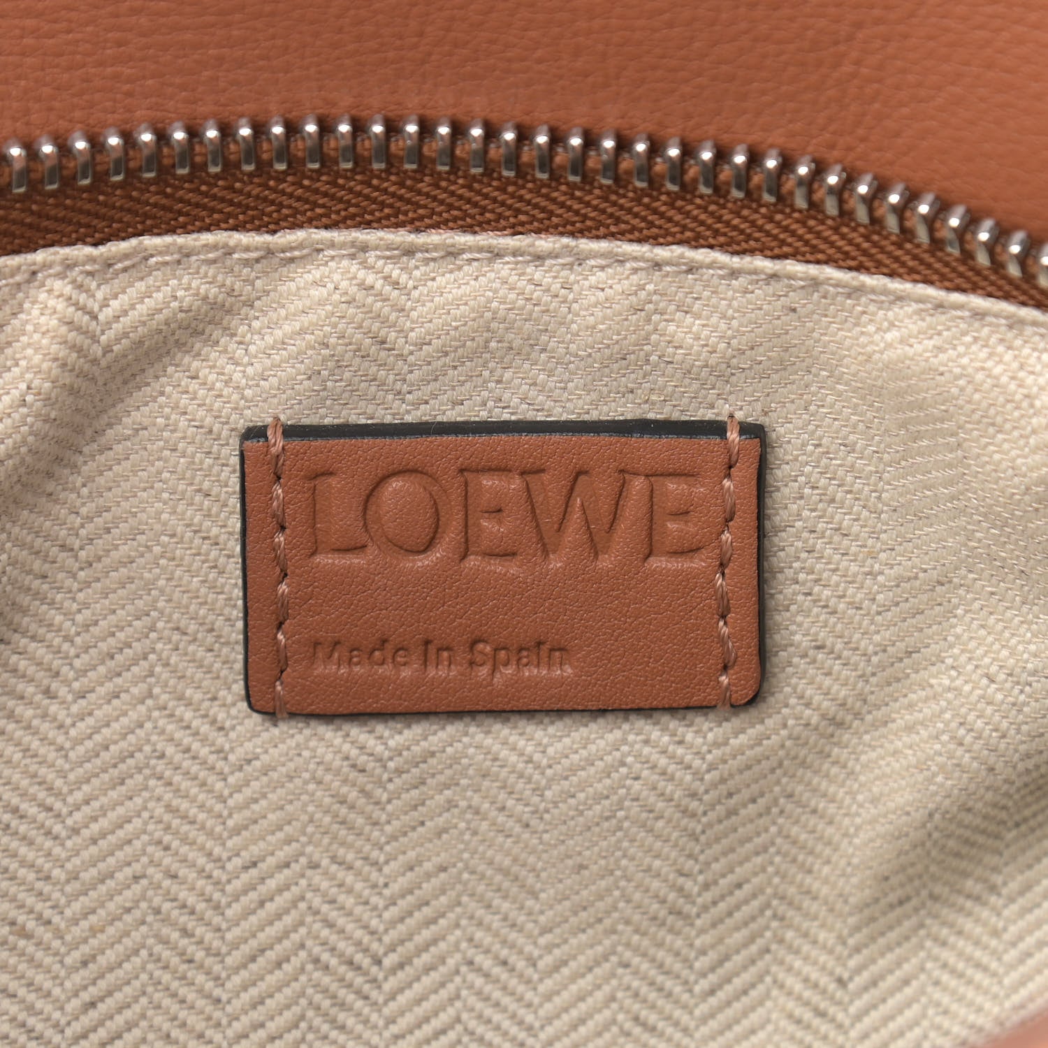 Loewe Calfskin Small Puzzle Bag Tan 6 of 9