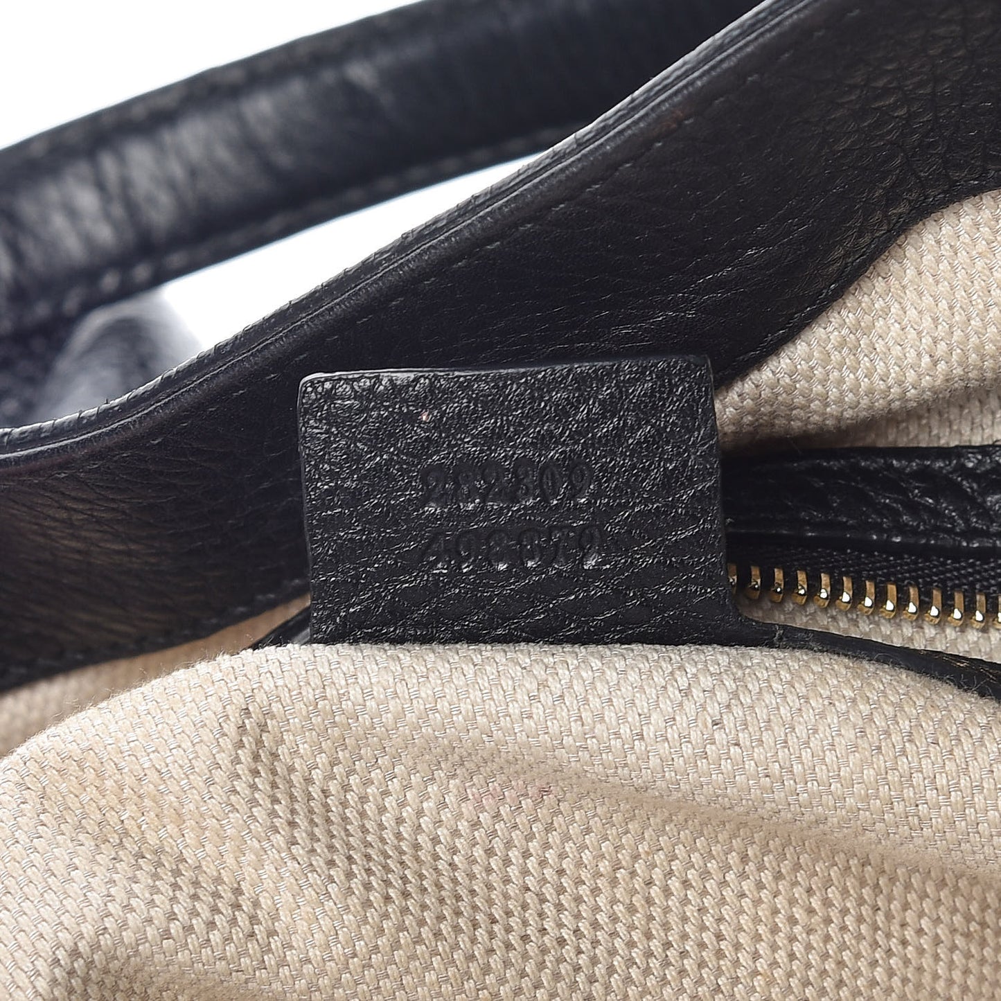 Pebbled Calfskin Medium Soho Shoulder Bag Black