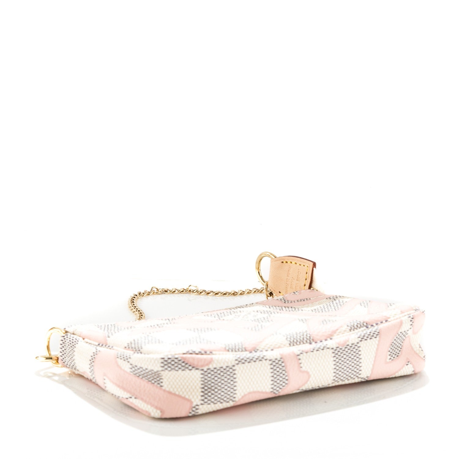 Louis Vuitton Damier Azur Tahitienne Mini Pochette Accessories 4 of 7
