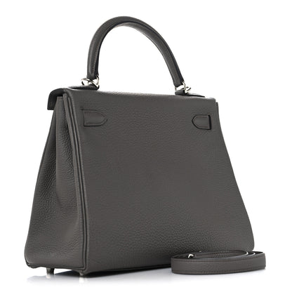Hermes Togo Kelly Retourne 28 Etain 2 of 12