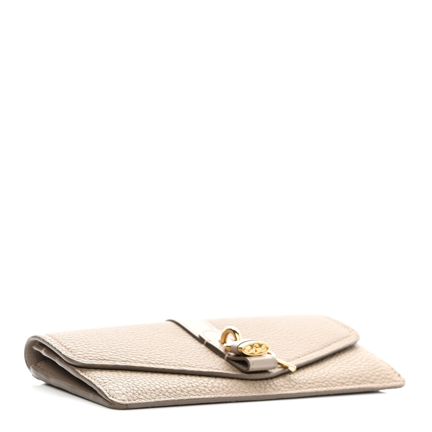 Chloe Calfskin Aby Flap Wallet Motty Grey 4 of 9