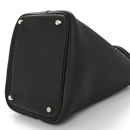Hermes Taurillon Clemence Picotin Lock 18 PM Black 10 of 11